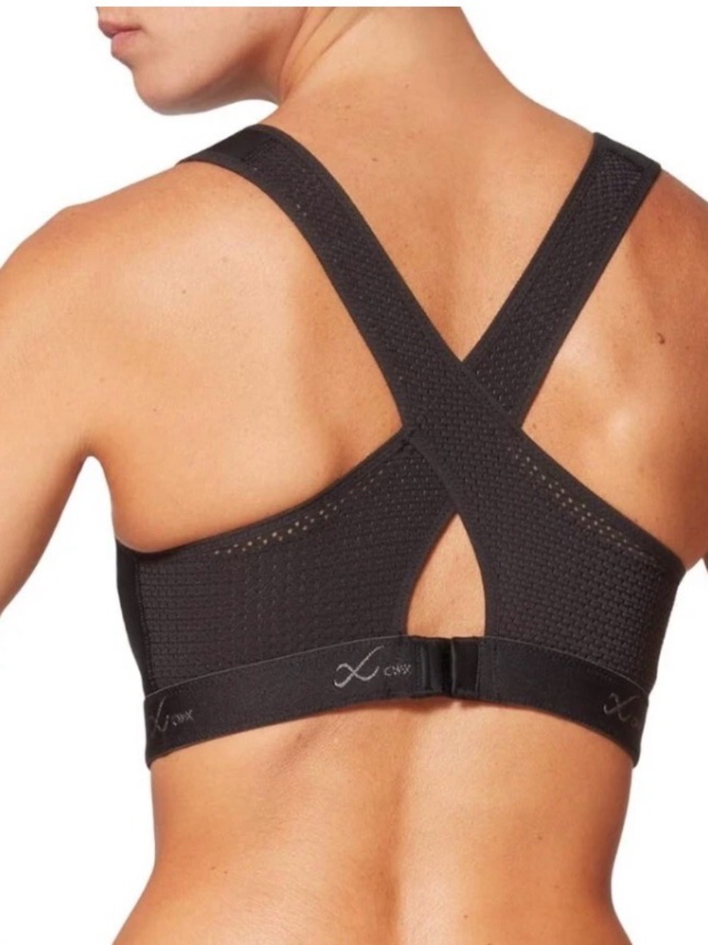 NWT CW-X Black High-Support Sports Bra for Women size 36DD - Picture 2 of 6